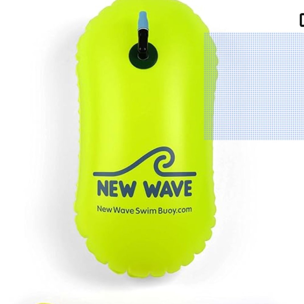 New Wave Swim Buoy - Swim Safety Float NWT With Free GIft